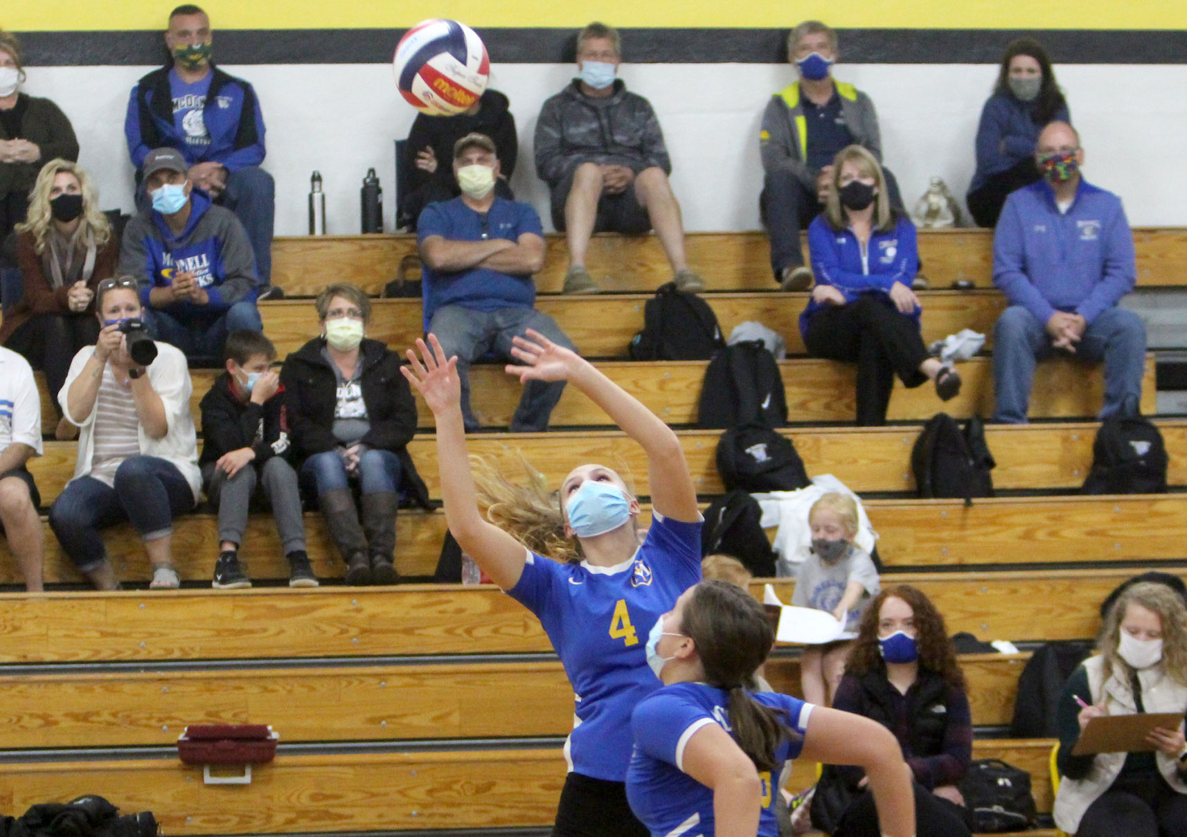 McDonell at Cadott volleyball 10-8-20